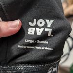 JoyLab  Criss Cross Sports Bra Tropical Large Black/White Photo 2