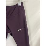 Nike  Racer Running Cropped Purple Legging Size Small Photo 3
