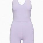 Aritzia NWT Wilfred Free Look Halter Neck Romper in Lavandin Photo 0
