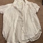Abercrombie & Fitch Abercrombie small white button down Photo 3