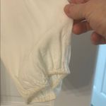 Under Skies  White V-Neck 3/4 Sleeve Blouse Photo 3