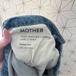Mother High Waisted Looker Jean Ankle Fray in Thrilling Shots Blue Size 28 Photo 9