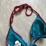 The Bikini Lab [] NWT Patriotic Standard Dip Dye Triangle Bikini Top-small Photo 4