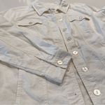 Denim&Co Linen‎ Cotton Blend Button Up Jacket Size Medium Photo 2