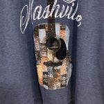 Maurice's  Nashville Country Guitar Print T Shirt Size L Photo 2