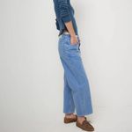 Free People NWT Deep Trance Dropped Boyfriend Jeans in Ocean Photo 2