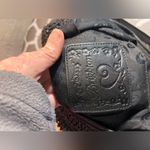 Brighton  Black and Natural Tan Woven Women’s Bag black and silver accents spring Photo 13