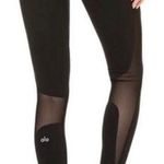 Alo Yoga Alo Coast Mesh Stirrup Leggings in Black Photo 1