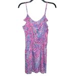 Lilly Pulitzer Women's Size Small Zana Romper Raz Berry See You Soon NWT $138 Photo 3