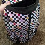 Checkered backpack Multiple Photo 3