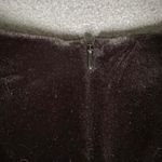 Connected Apparel Dress Womens 8P Black Velvet Red Lace Sheath Party Career Photo 12