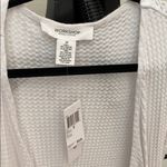 Workshop Republic Clothing NWT white flowy cardigan by Workshop sz M Photo 1