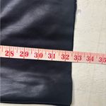 ZARA  TRF Slip Faux Leather Mini Dress Size Small Green Lace Photo 4