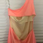 9/10 Scene Hot pink Gold shimmer maxi dress Photo 7