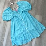 Stoney Clover Lane  Target Dress NWT babydoll womens Blue (small) boho bright Photo 0