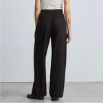 Everlane  the way high draped black pants Sz 6 short Photo 1