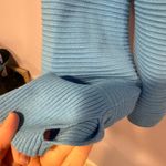 Aerie Blue ribbed  crewneck sweater Photo 2