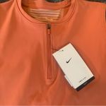 Nike NWT Training Dri-Fit Tight Fit 1/2 Zip Workout Sports Sport Bra Top XL Photo 1