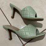 ZARA Green Mint Heels Photo 0