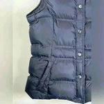 Lands' End  Warm Cozy Puffer Vest Down Feather Dark Navy Women’s Size Small 6-8 Photo 8