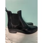 Sam Edelman Tinsley Rain Boots Matte Black Women's Size 8 S-297 Photo 1