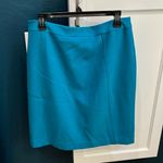 Halogen  turquoise blue pencil ✏️ skirt Photo 0