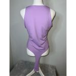 Women’s Slimming Bodysuit Lavender Purple Blouse XL Purple Photo 3