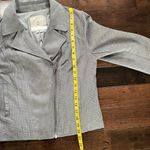 Anthropologie Hei Hei vegan suede Moto jacket Gray Women’s Small Faux suede Photo 6