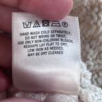 Anthropologie Moth Ella Cable Knit Sweater White Layered Size XS Photo 10