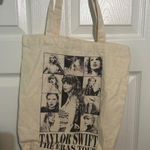 Taylor Swift The Eras Tour Tote Bag Concert Promo Album Eras Beige Tan Photo 0
