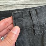 LoxcaVin Women's Streetwear Black Grey Gray Wide Straight Leg Jeans S SM Small Size 26 Photo 6