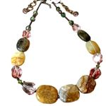 Jack E Ohs NYC Gemstone Necklace set Green Photo 5