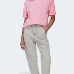 Adidas NWT ADICOLOR ESSENTIALS TEE PINK RELAX FIT SZ-LARGE Photo 2