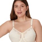 Bali Vintage 60s Bra Beige Original Full Coverage 36C Pinup Bullet Bra Floral NWT Photo 0