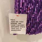 ASOS NWT Purple Sequin Mock neck Sleeveless Mini Dress New Year’s, party, formal Photo 5