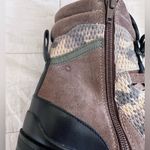 Gianni Bini Camo Lace Up Combat Chunky Heeled Boots Streetwear Grunge - 8.5 Photo 4