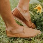 Free People  Laurel Brown leather slip on espadrille EU 41 / US 10.5 Photo 1