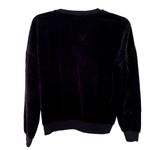 Sonia Rykiel Rhinestones Velvet Long Sleeve Sweatshirt Black Women's Size Small Photo 2
