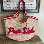 No Boundaries NEW Pool Side Large Size Woven Ratan Tote Bag Beach Vacay Cruise Summer Photo 1