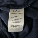 Lulus NWT Women's S Sweetest Entrance Navy Blue Ruffled Tie-Back Maxi Dress Photo 9