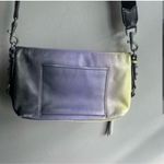 Aimee Kestenberg  Crossbody Leather Bag Ombré Purple, Yellow Gray Photo 1