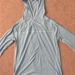 Light Blue Long Sleeve with a hood Size M Photo 1