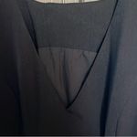 #170 COMMENSE Linen Blend Minimalist Little black Dress Size XL Photo 9