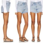 AGOLDE NWT Mila High Rise Vintage Denim Light Wash Shorts Sz 32 Photo 1