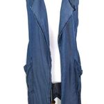 Sanctuary  Mimi Chambray Blue Sleeveless Duster Small Photo 5