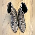 Marc Fisher  Snakeskin Print Booties Photo 1