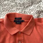 Ralph Lauren EUC Women’s  Coral Polo Shirt Size L Photo 3