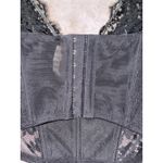 Victoria's Secret NWT  Black Corset Bustier Bra Top Size Small Photo 3