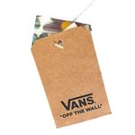 Vans  Daisy Stacked Colorful Retro Short Sleeve Button Down Top Size Small Photo 2