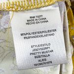 Candies XL Mini Dress Yellow Floral Twist Front Sleeveless Preppy Boho 1039 Photo 8